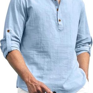 Cotton Polyester Blend Solid Casual
